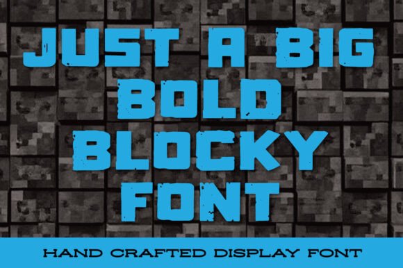 Blockhaus Font - Preview 2