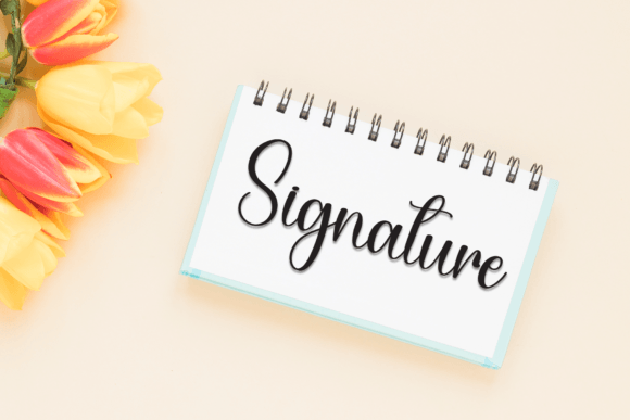 Butterfly Font - Preview 4