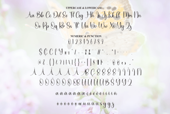 Butterfly Font - Preview 6