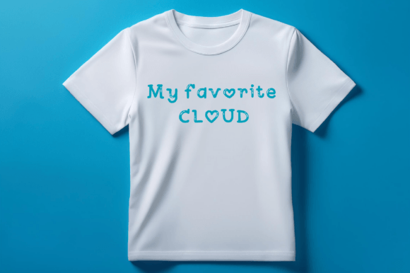 Cloudy Font - Preview 2