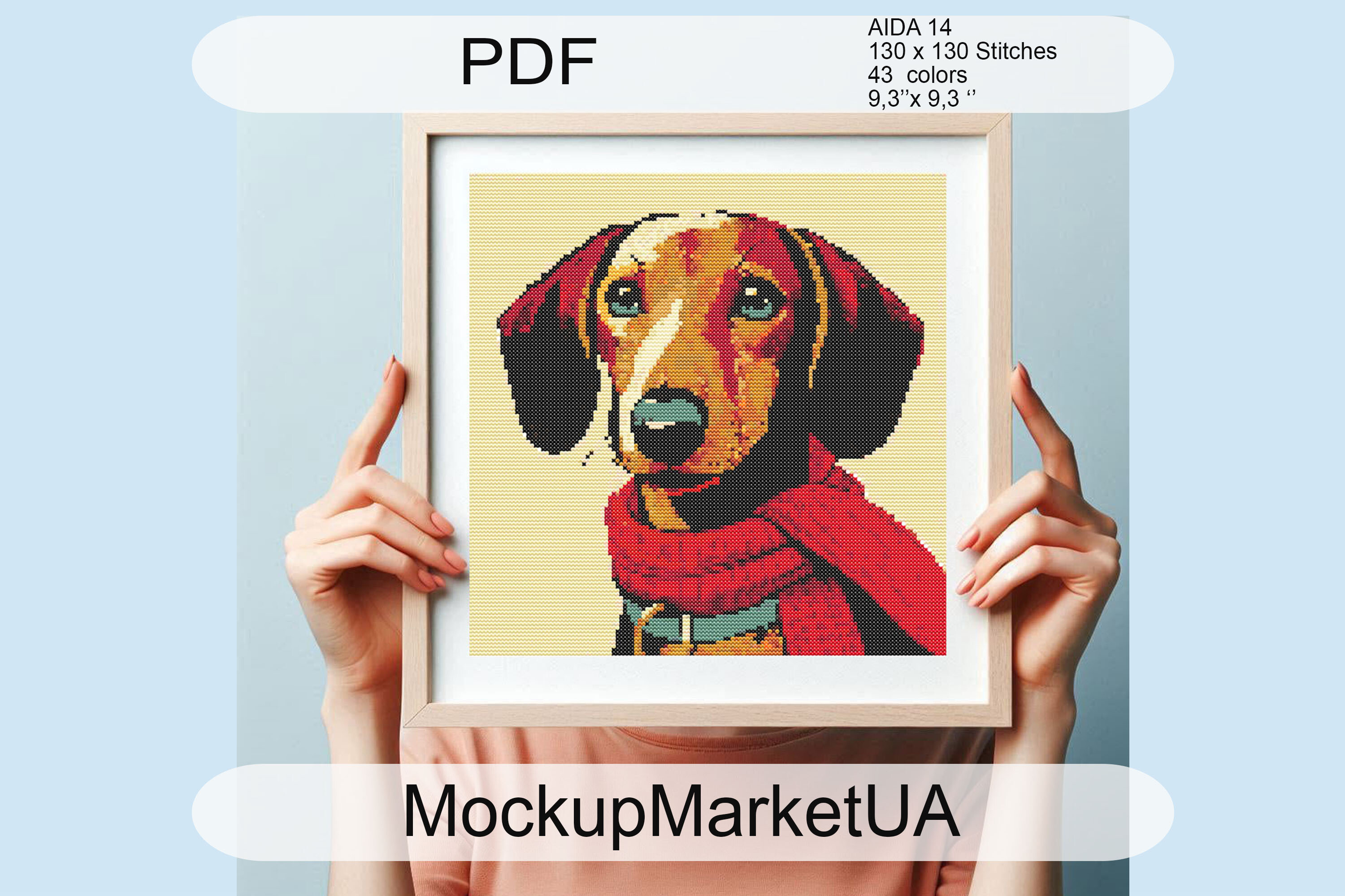 DOG Cross Stitch Patterns PDF