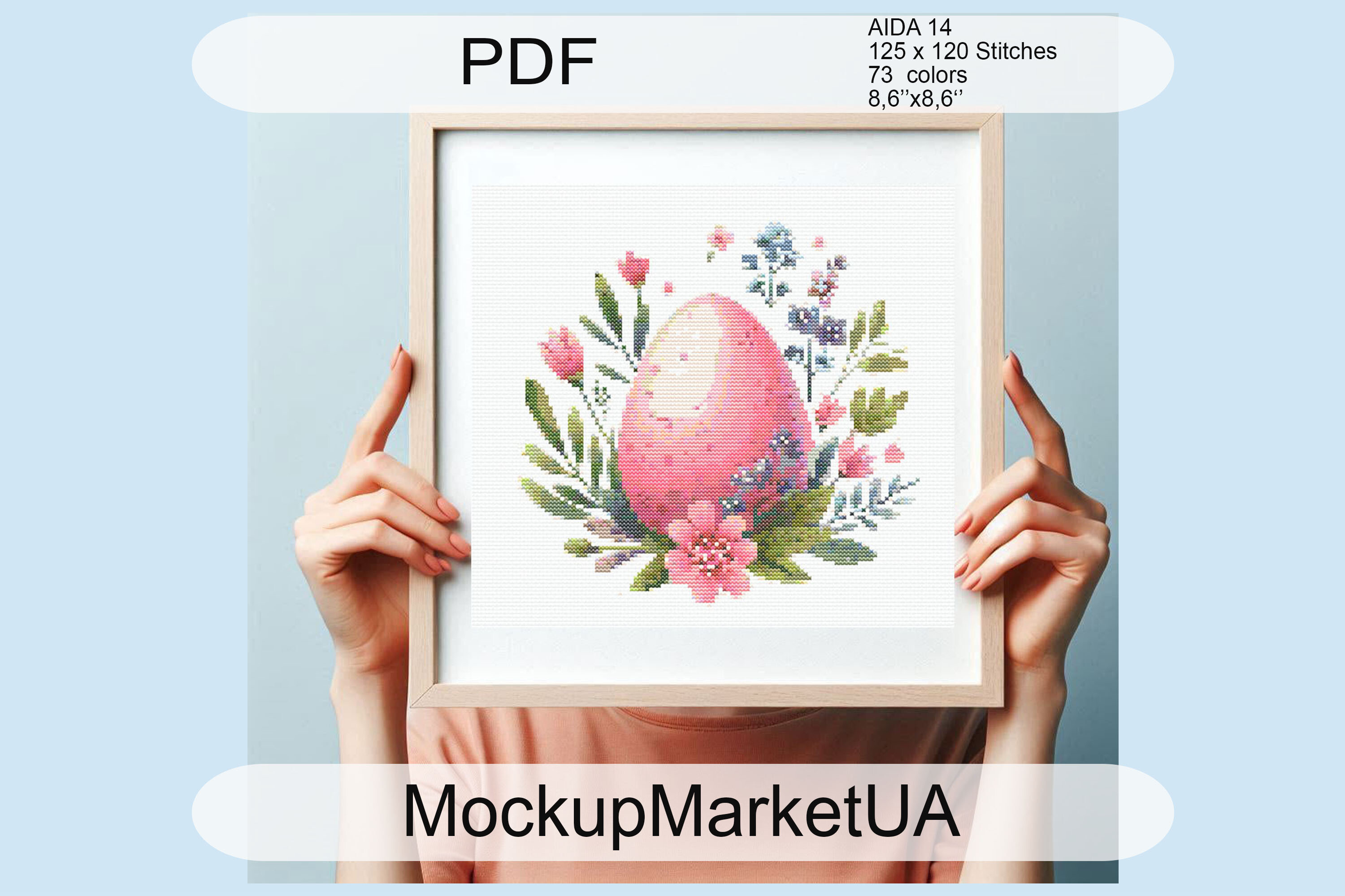 Easter Cross Stitch Patterns PDF