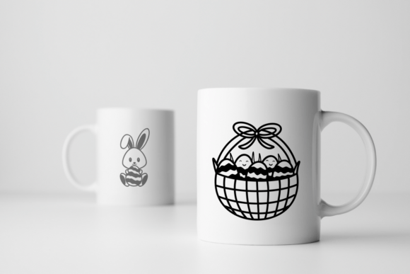 Easter Doodle Font PNG with transparent background - Preview 4