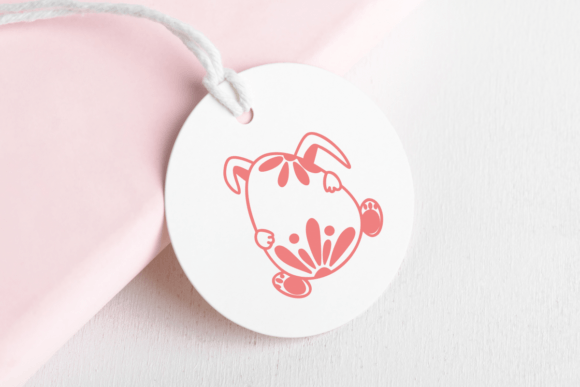Easter Doodle Font PNG with transparent background - Preview 5