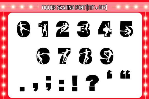 Figure Skating Font - Preview 2