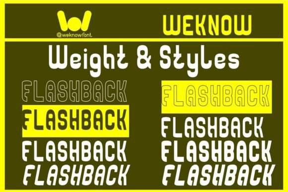Flashback Font - Preview 5