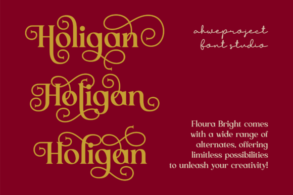 Floura Bright Font - Preview 2