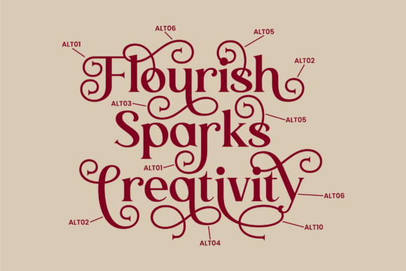 Floura Bright Font - Preview 5