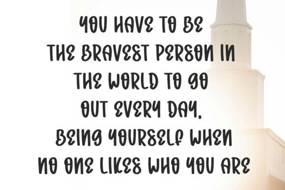 Glitter Handwriting Font PNG with transparent background - Preview 4