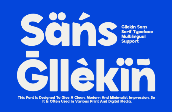 Gllekin Font - Preview 4