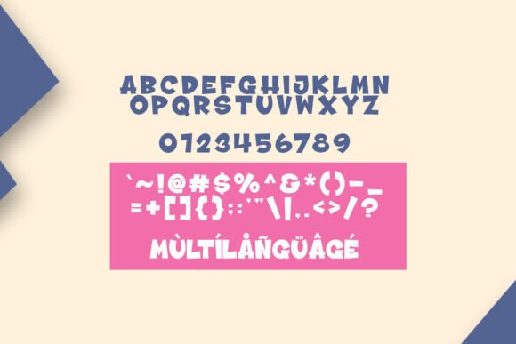 Grow Beige Font PNG with transparent background - Preview 3