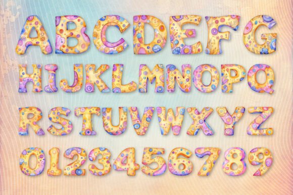 Hand Drawn Beach Font - Preview 1