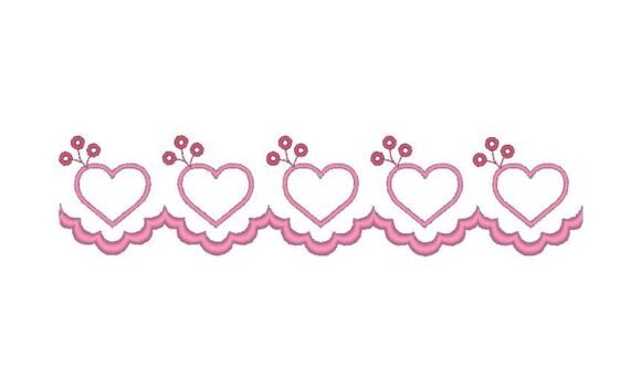 Heart Endless Border