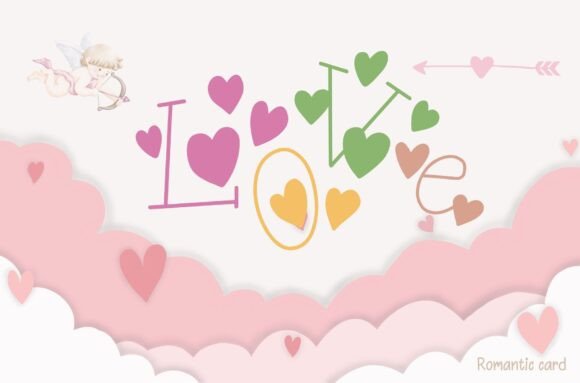 Heartstrings Font PNG with transparent background - Preview 3