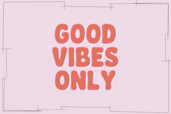 Jolly Vibes Duo Font PNG with transparent background - Preview 2