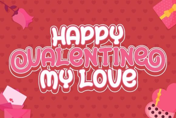 Love Choco Font PNG with transparent background - Preview 1