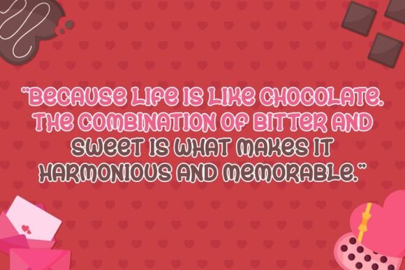 Love Choco Font PNG with transparent background - Preview 4