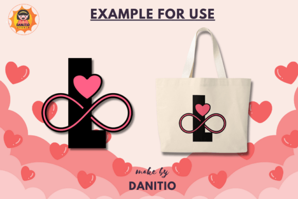Lovefinity Font PNG with transparent background - Preview 4