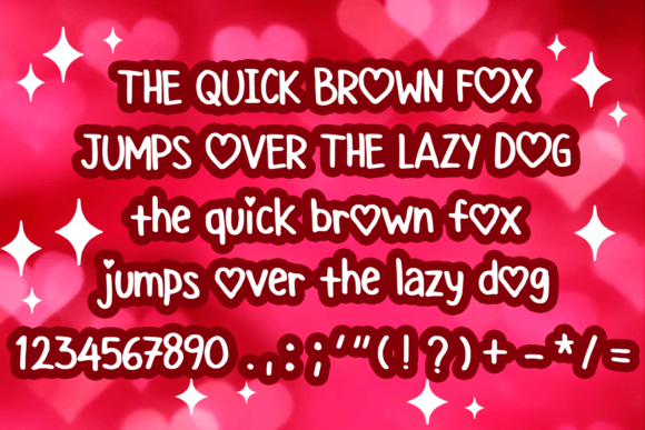 Lovely Handwriting Font PNG with transparent background - Preview 3