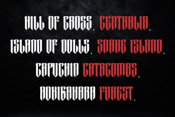 Luparuz Font PNG with transparent background - Preview 2