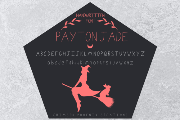 Payton Jade Font PNG with transparent background - Preview 1