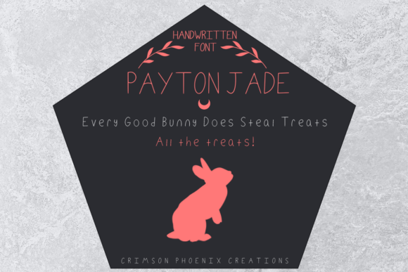 Payton Jade Font PNG with transparent background - Preview 2