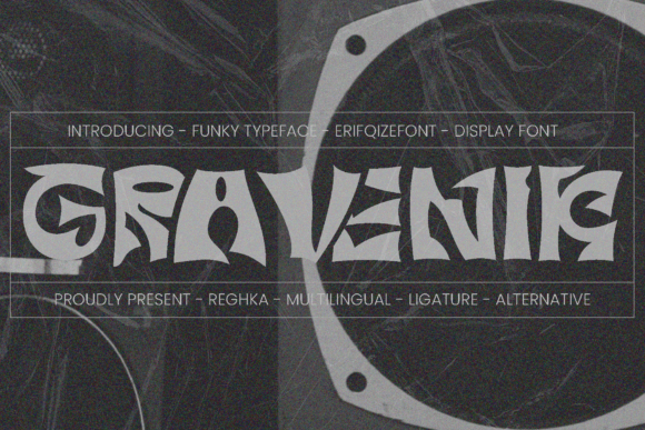 Reghka Font PNG with transparent background - Preview 2