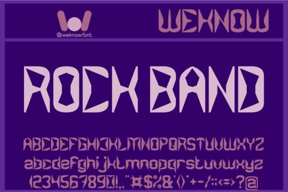 Rough and Raw Font PNG with transparent background - Preview 3