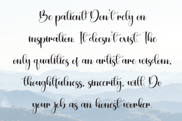 Santa Soutice Font PNG with transparent background - Preview 5