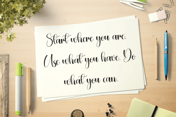 Scriptty Font PNG with transparent background - Preview 2