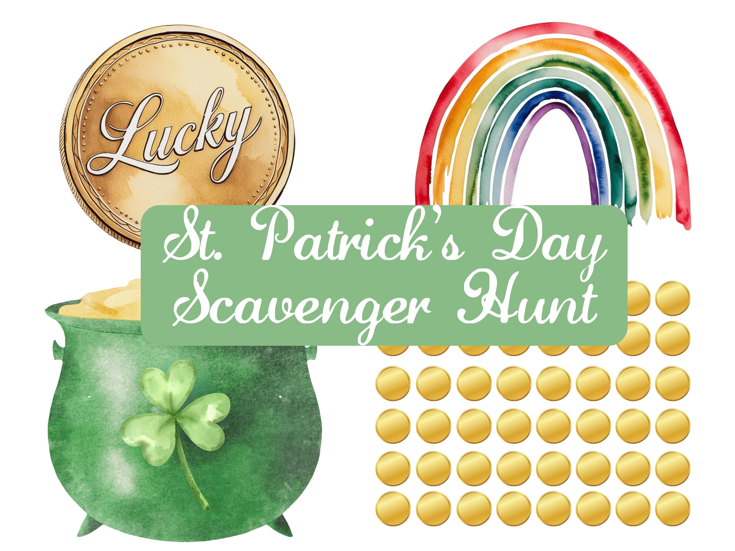 St. Patrick’s Day Scavenger Hunt Game