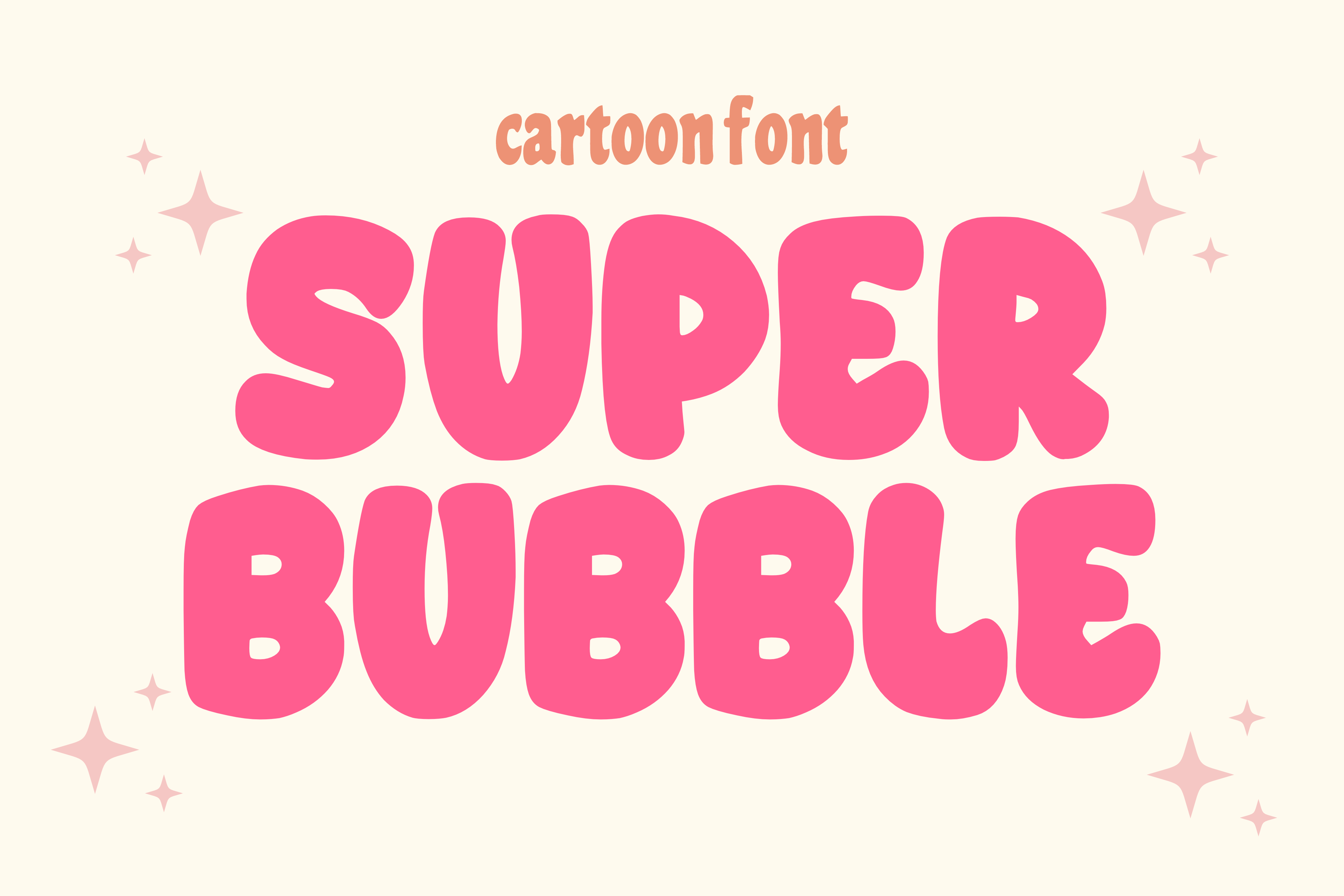 Super Bubble Font - photo 1