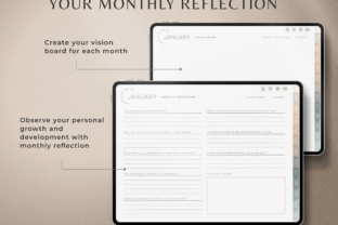 Undated Digital Planner Graphic by Makii · Creative Fabrica