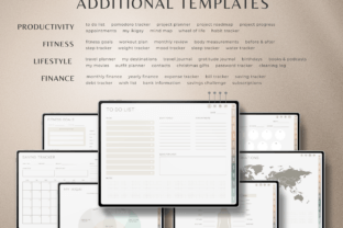 Undated Digital Planner Graphic by Makii · Creative Fabrica
