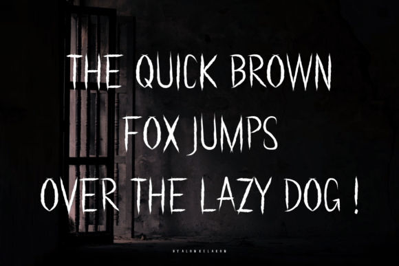 Blood Rogamen Font - Preview 4