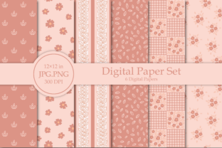 Digital Paper Set Graphic by sumaiasupti15 · Creative Fabrica