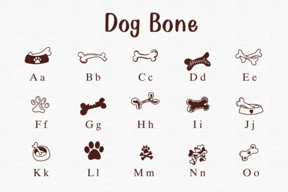 Dog Bone Font - Preview 1