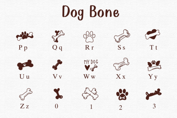 Dog Bone Font - Preview 2