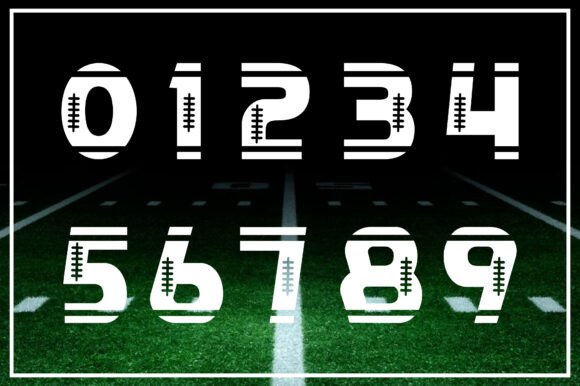 Football Font - Preview 2