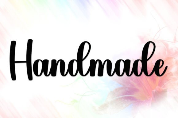 Hairdresser Font PNG with transparent background - Preview 1