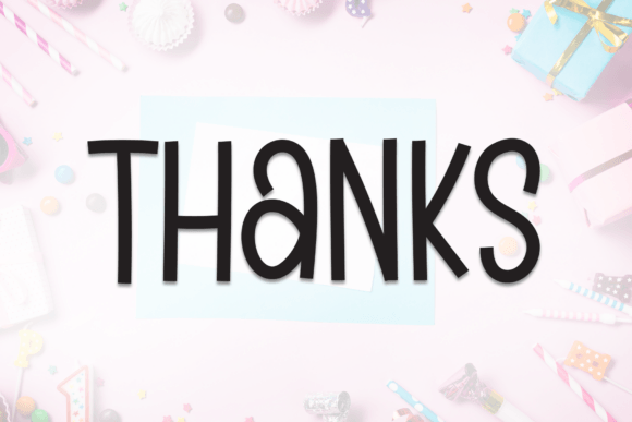 Happy Birthday Font - Preview 6