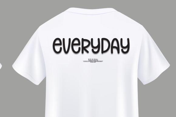 House Winter Font PNG with transparent background - Preview 1