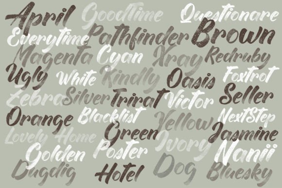 Jackie Quill Font PNG with transparent background - Preview 1
