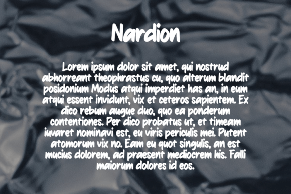 Nardion Font PNG with transparent background - Preview 2