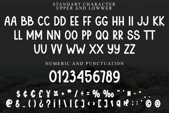 Sample Leaguage Font font preview - 4