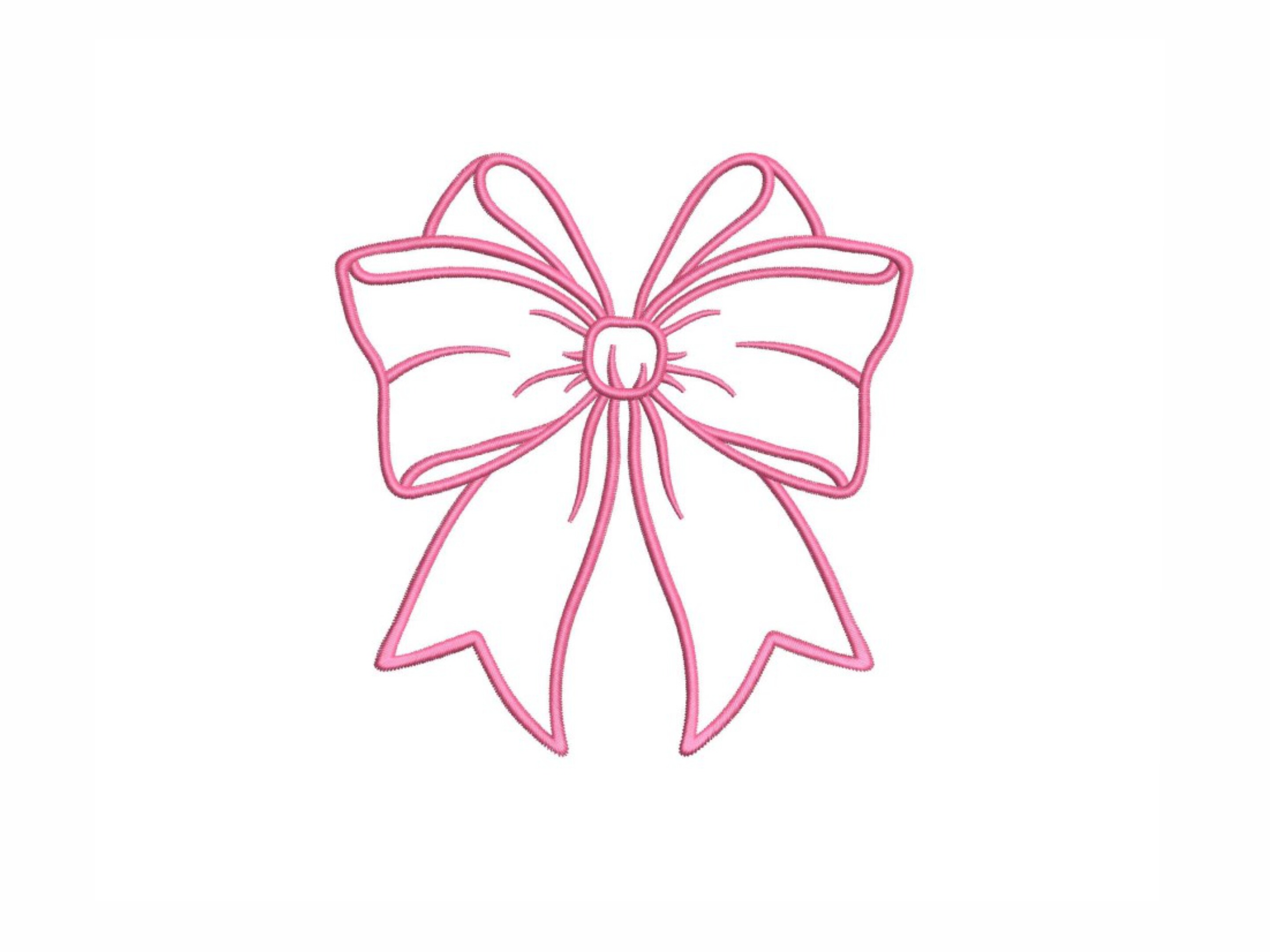 Satin Bow Applique