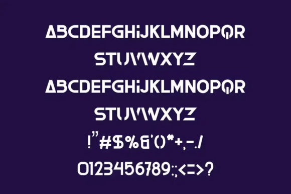 Balkor Font PNG with transparent background - Preview 6