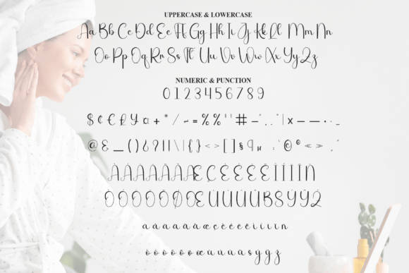 Beauty Stayhome Font - Preview 6
