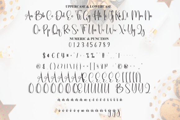 Birthday Font - Preview 6