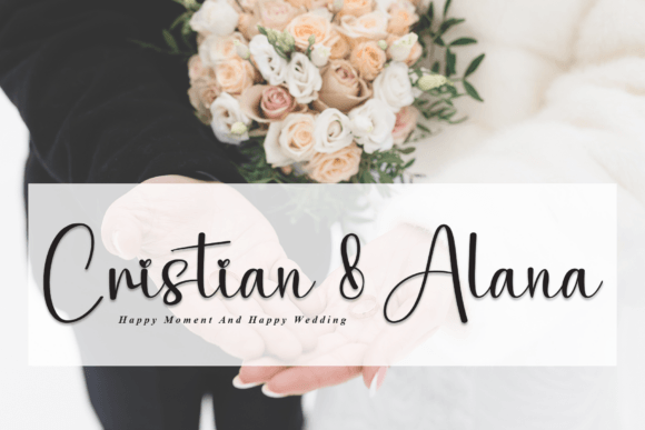 Britannia Christmas Font - Preview 1